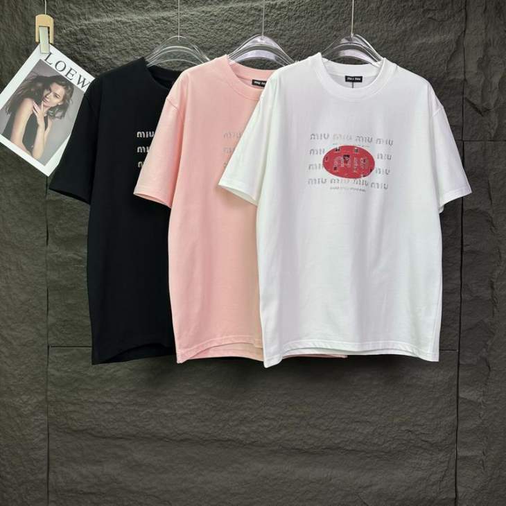 Picture of Miu Miu T Shirts Short _SKUMiuMiuS-XL7ctr276225